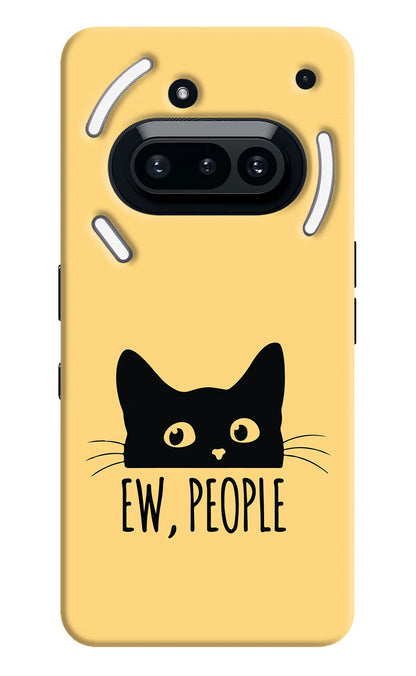 Ew People Catitude Nothing Phone 3A Back Cover