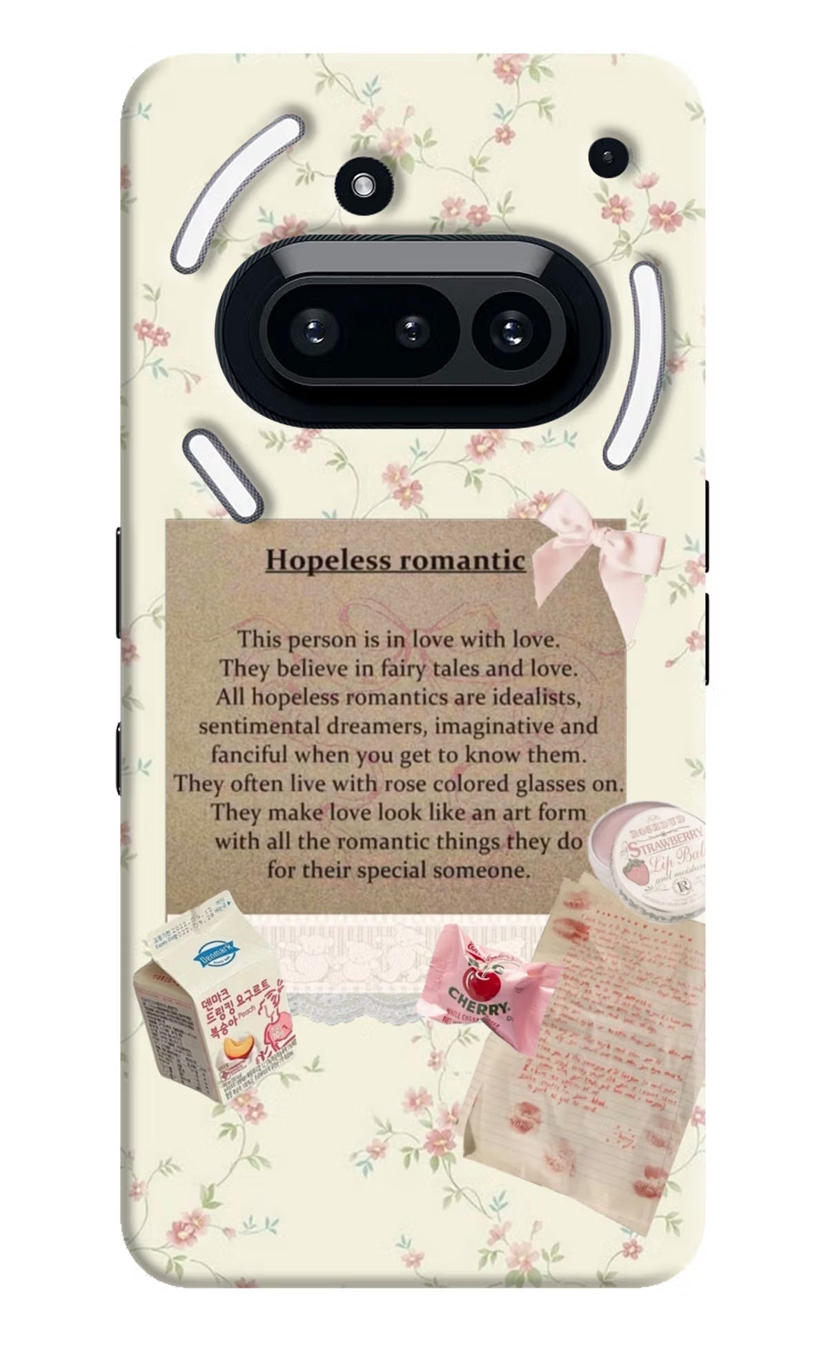Hopeless Romantic Nothing Phone 3A Back Cover