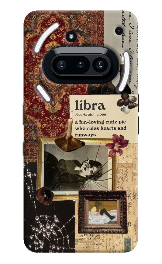 Libra Zodiac Nothing Phone 3A Back Cover