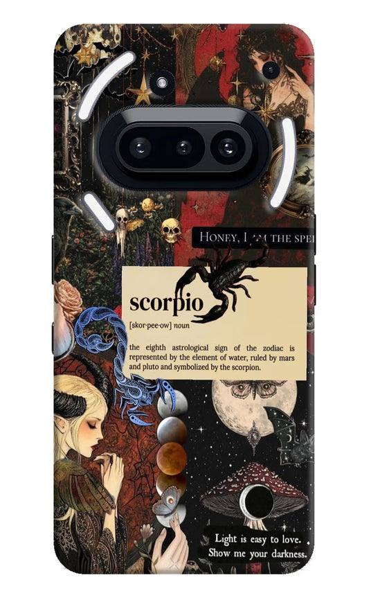 Scorpio Zodiac Nothing Phone 3A Back Cover