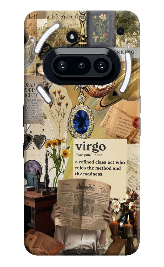 Virgo Zodiac Nothing Phone 3A Back Cover