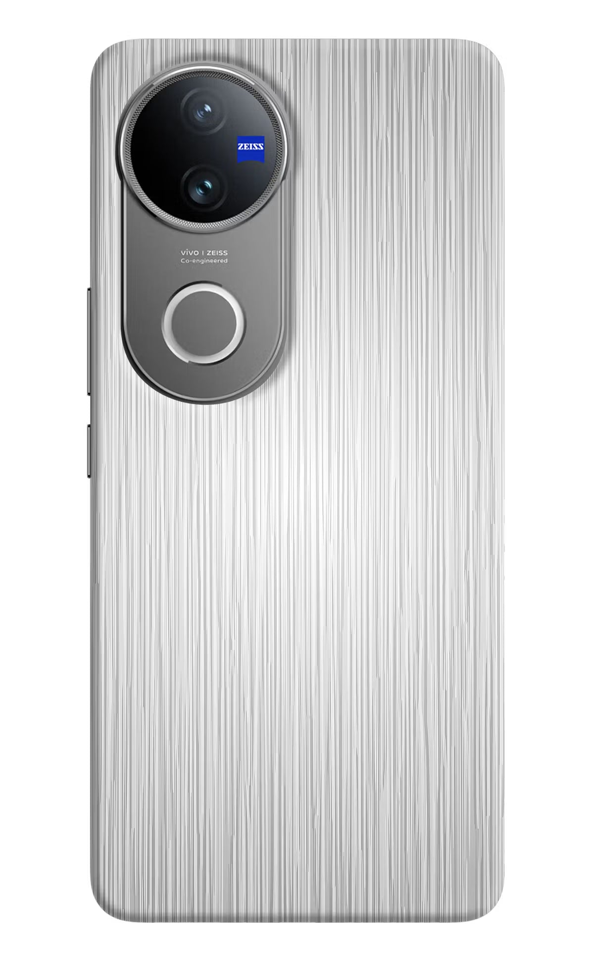 Wooden Grey Texture Vivo V50 5G Back Cover