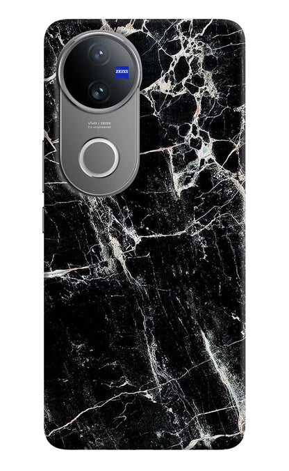 Black Marble Texture Vivo V50 5G Back Cover