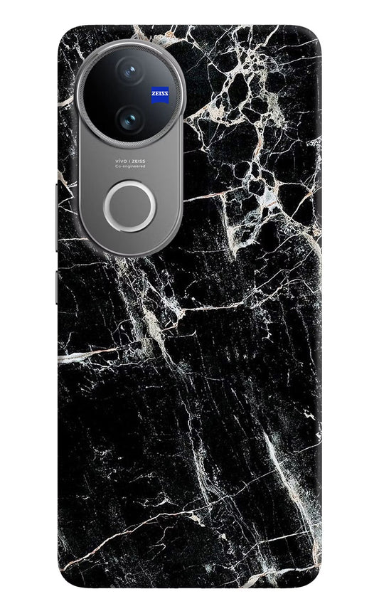 Black Marble Texture Vivo V50 5G Back Cover