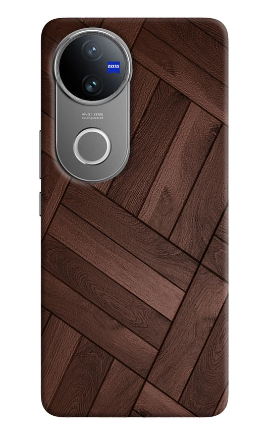Wooden Texture Design Vivo V50 5G Back Cover