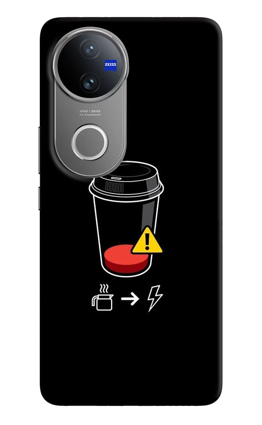 Coffee Vivo V50 5G Back Cover