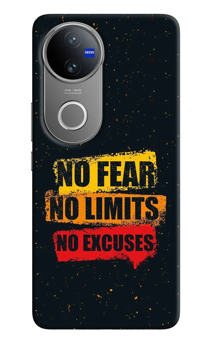 No Fear No Limits No Excuse Vivo V50 5G Back Cover
