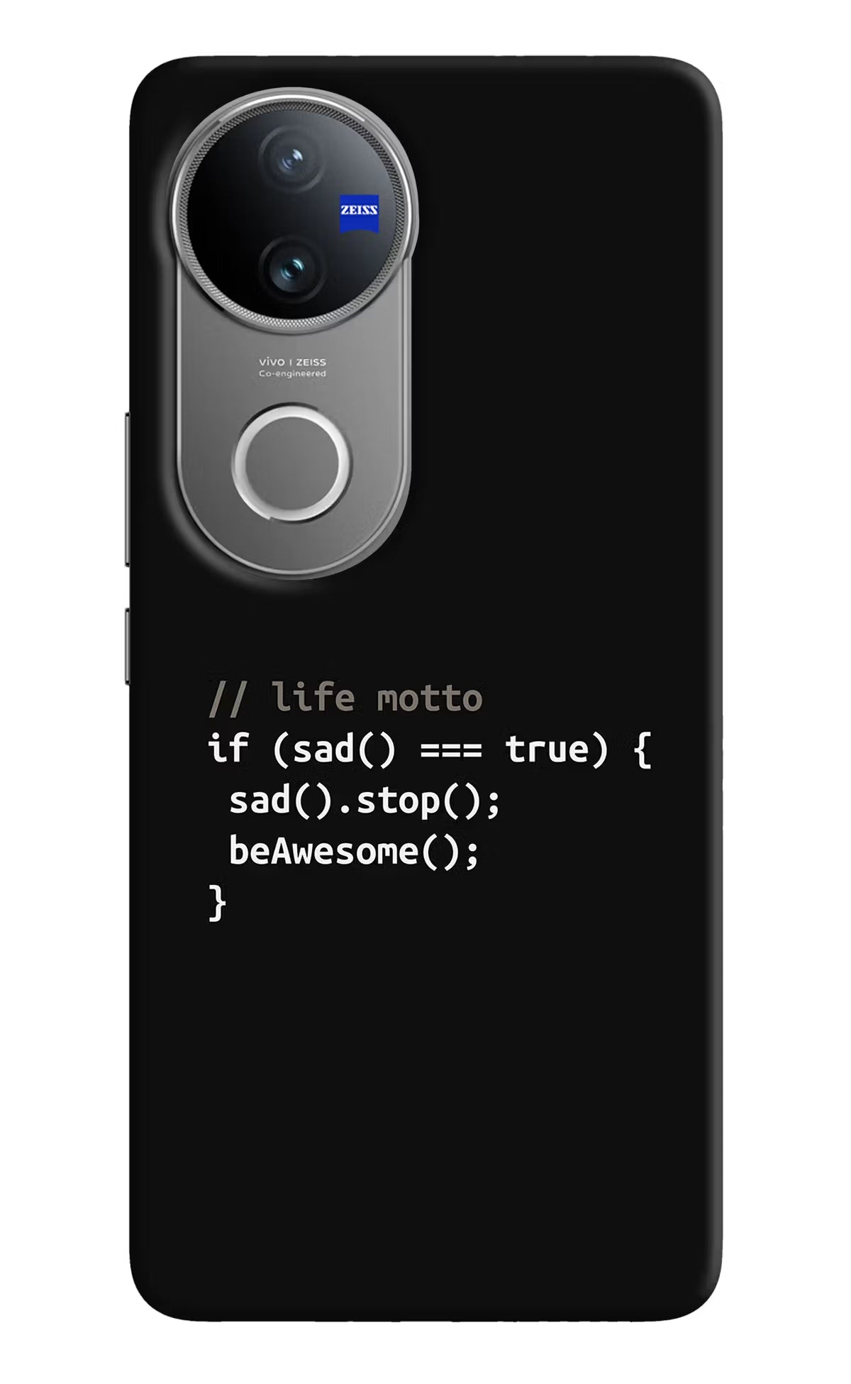 Life Motto Code Vivo V50 5G Back Cover