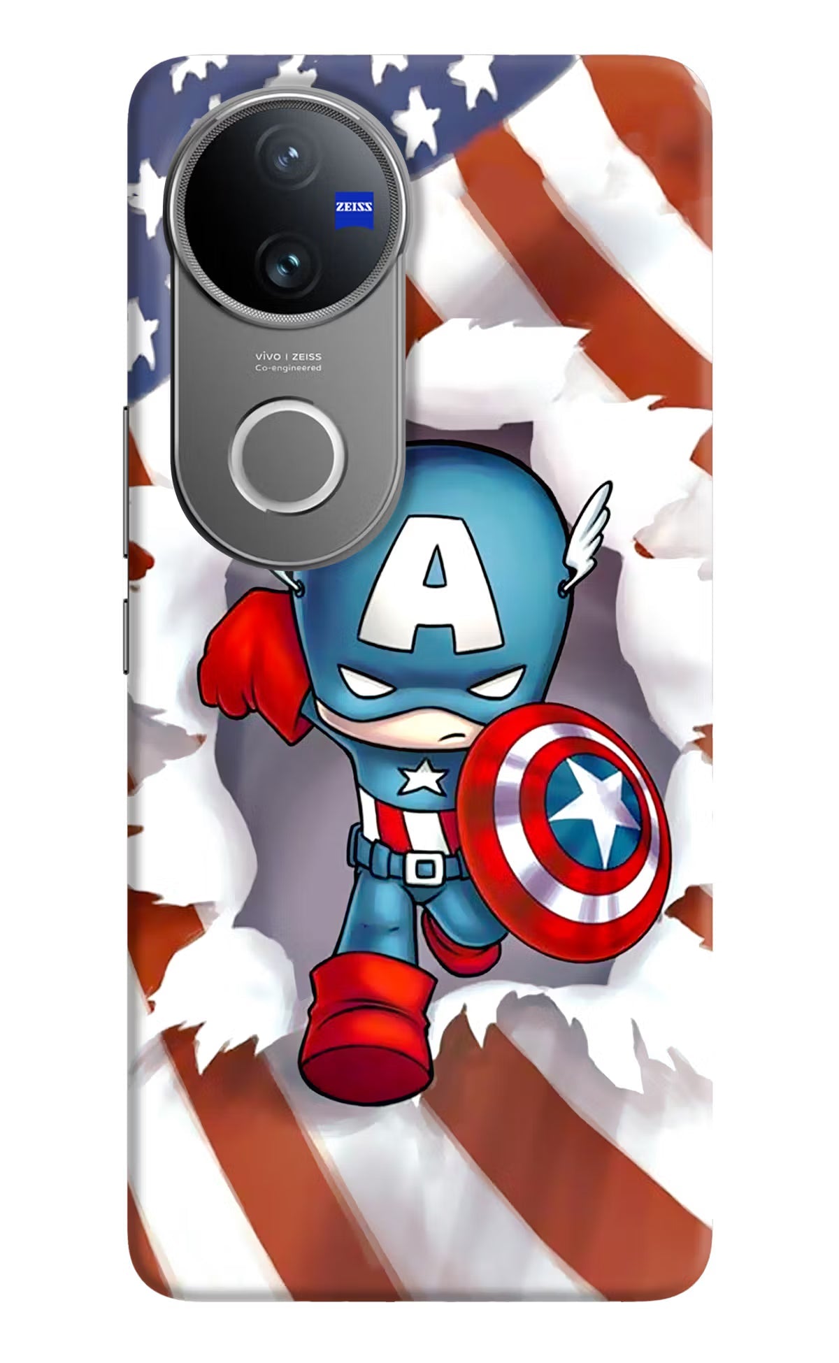 Captain America Vivo V50 5G Back Cover