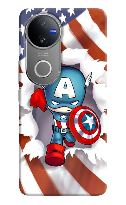Captain America Vivo V50 5G Back Cover