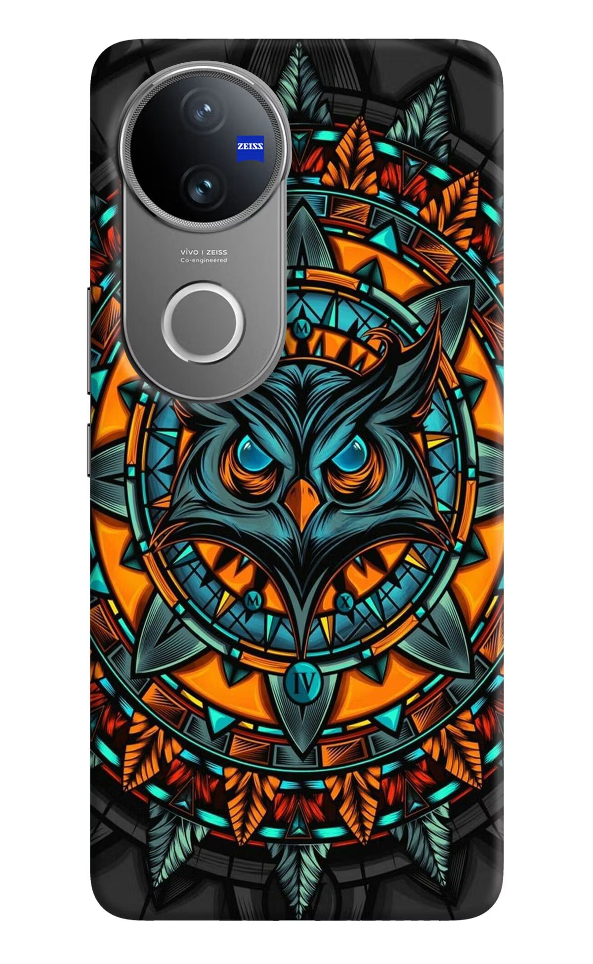 Angry Owl Art Vivo V50 5G Back Cover