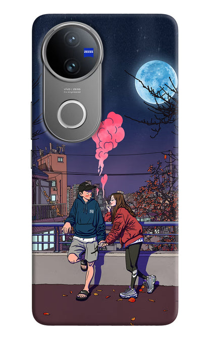 Chilling Couple Vivo V50 5G Back Cover