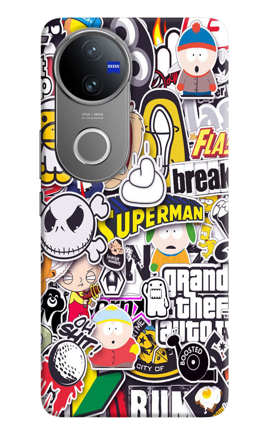 Sticker Bomb Vivo V50 5G Back Cover