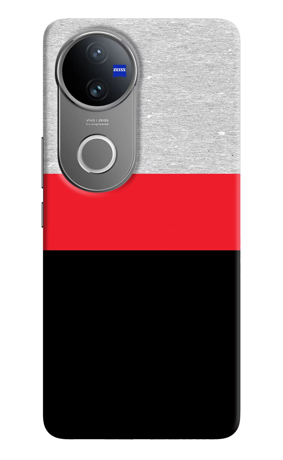 Tri Color Pattern Vivo V50 5G Back Cover