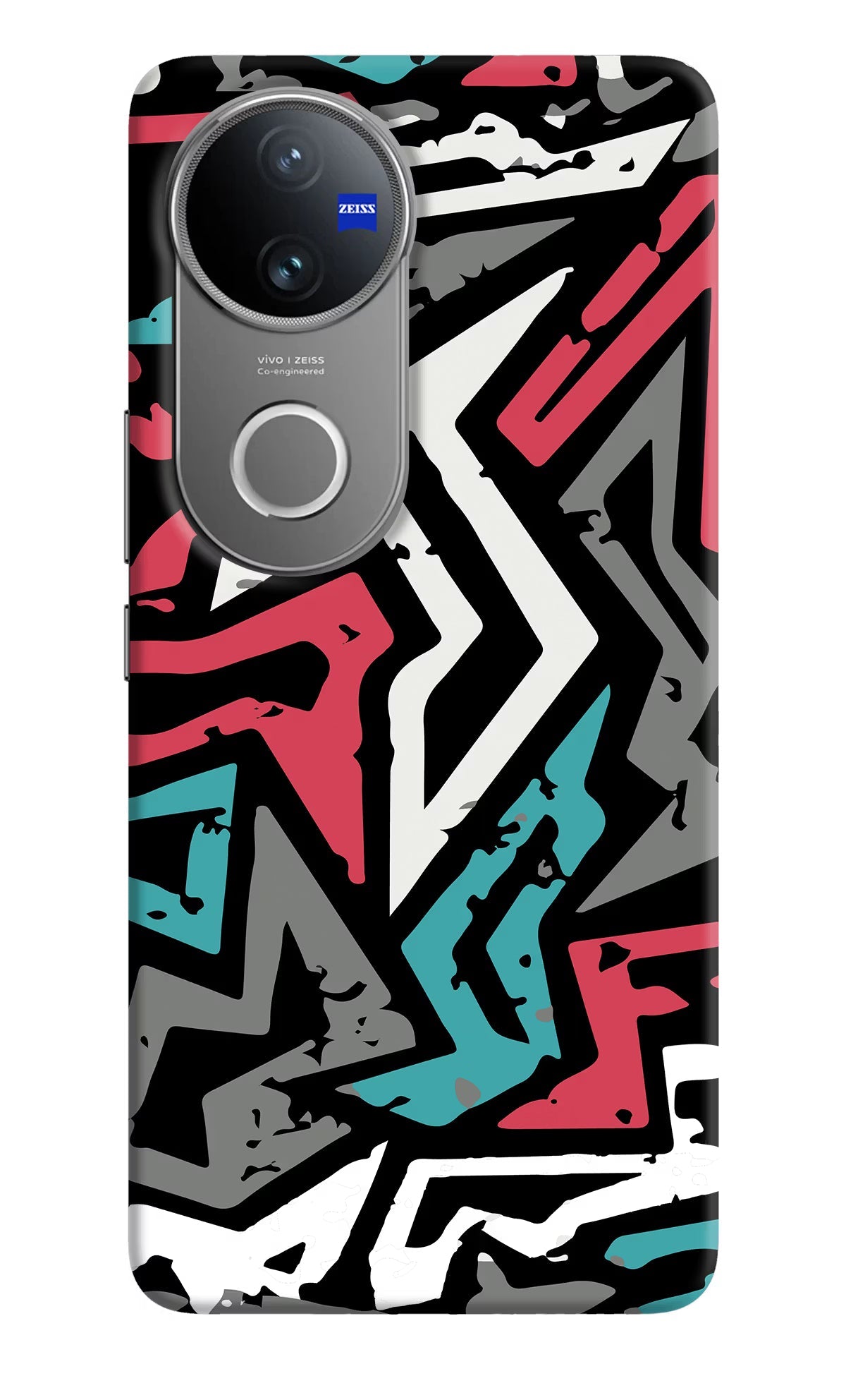 Geometric Graffiti Vivo V50 5G Back Cover