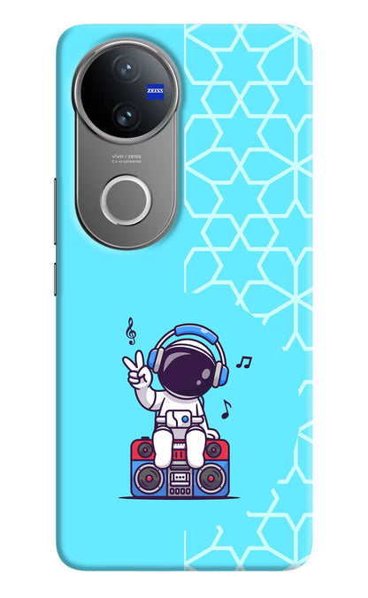 Cute Astronaut Chilling Vivo V50 5G Back Cover
