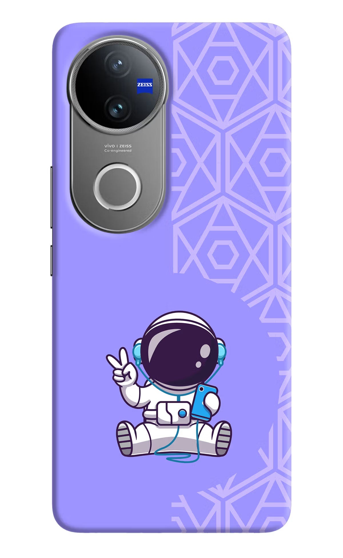 Cute Astronaut Chilling Vivo V50 5G Back Cover