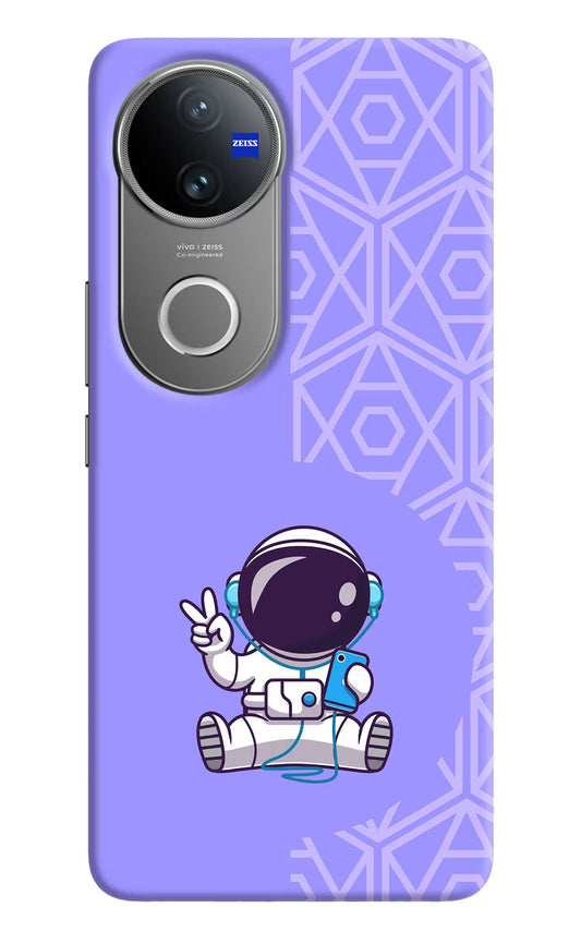 Cute Astronaut Chilling Vivo V50 5G Back Cover