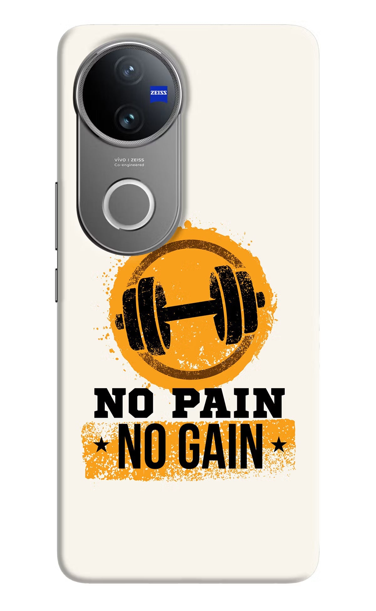 No Pain No Gain Vivo V50 5G Back Cover