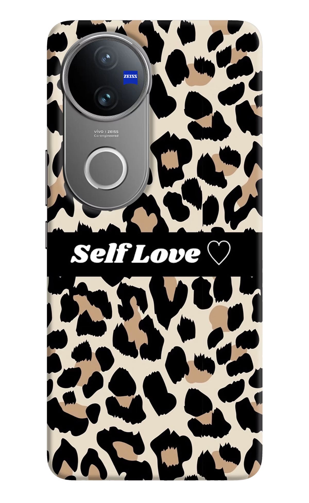 Leopard Print Self Love Vivo V50 5G Back Cover