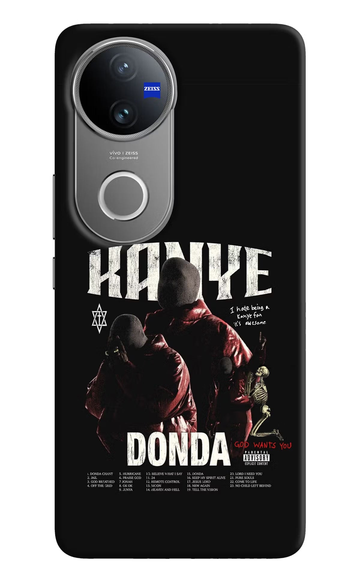 Donda Kanye West Vivo V50 5G Back Cover