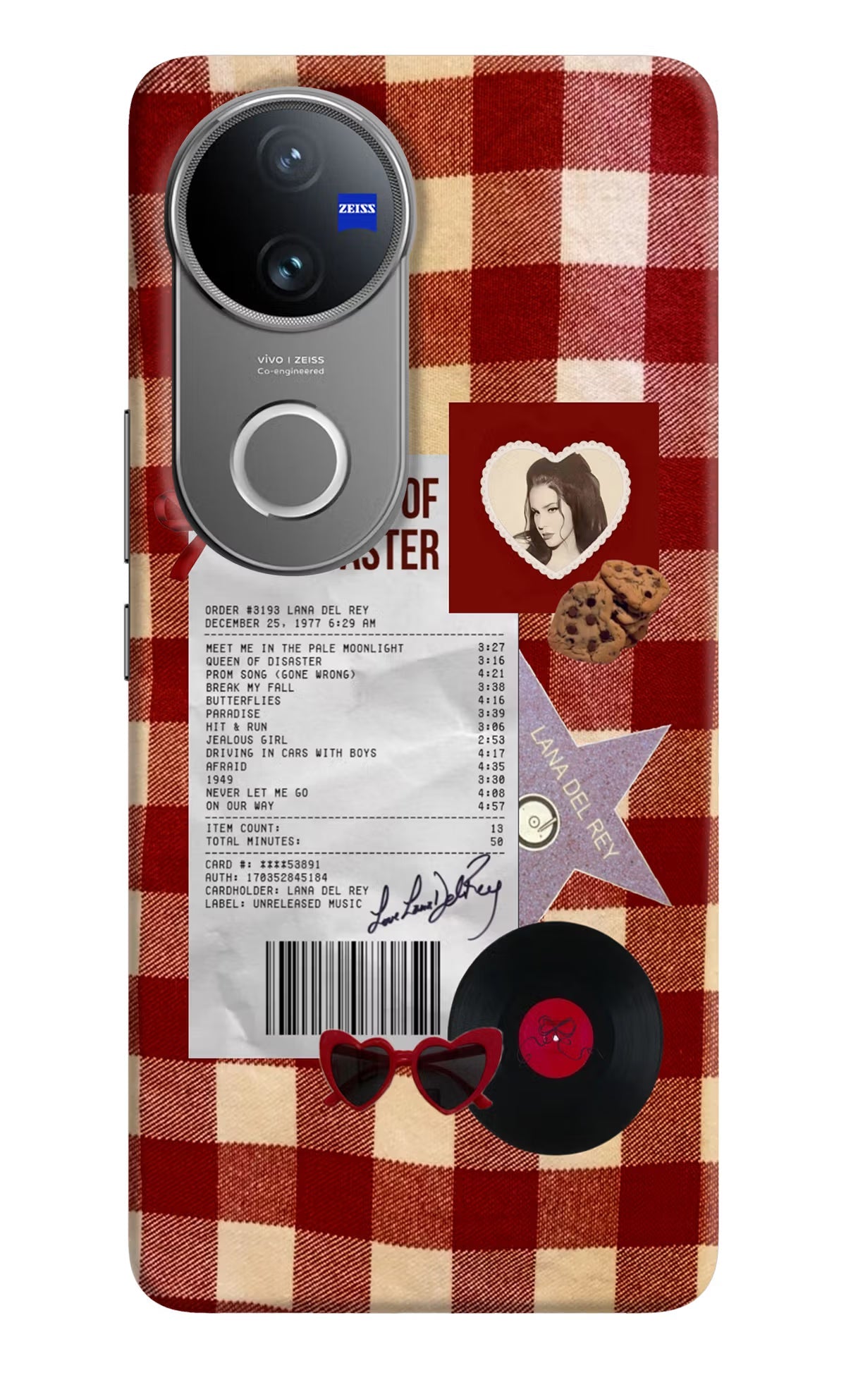 Queen of Disaster Vivo V50 5G Back Cover