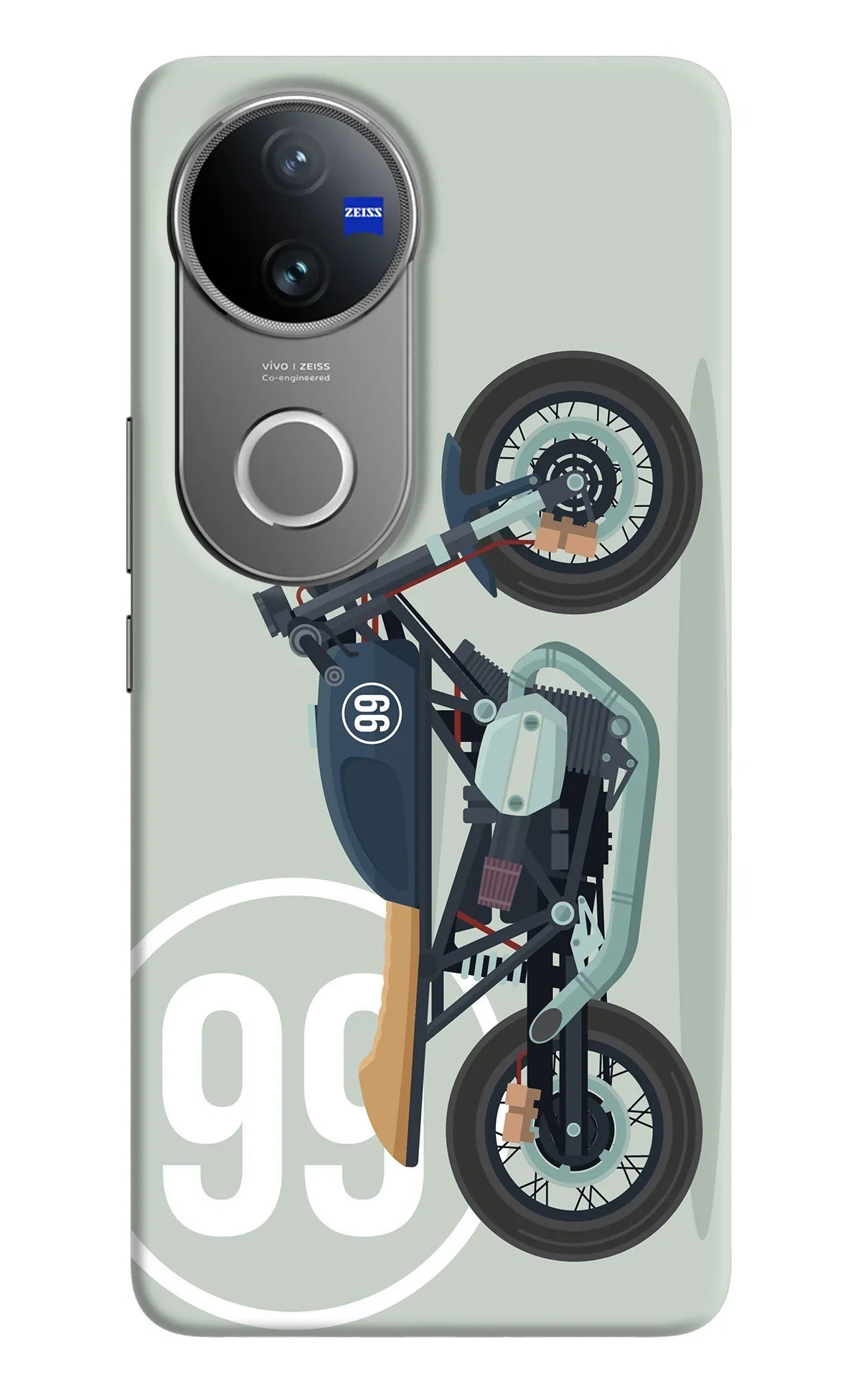 Classic Cafe Racer 99 Vivo V50 5G Back Cover