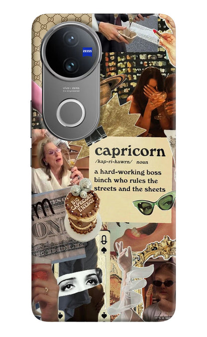 Capricorn Zodiac Vivo V50 5G Back Cover