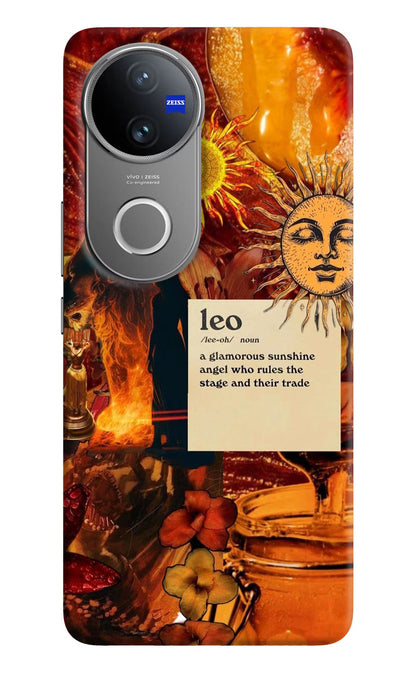 Leo Zodiac Vivo V50 5G Back Cover