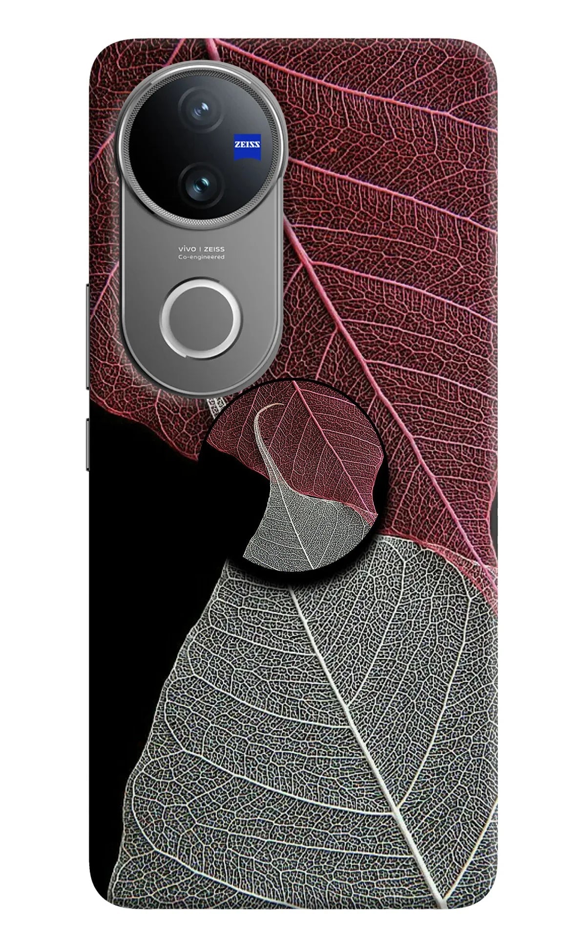 Leaf Pattern Vivo V50 5G Pop Case