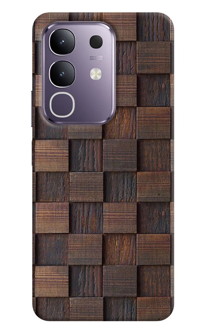 Wooden Cube Design Vivo T4x 5G Back Cover