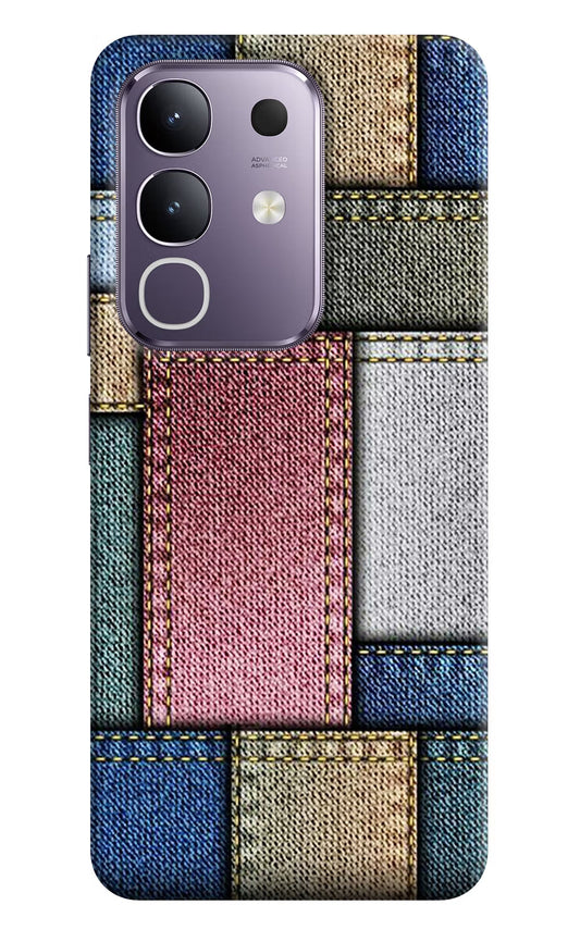 Multicolor Jeans Vivo T4x 5G Back Cover