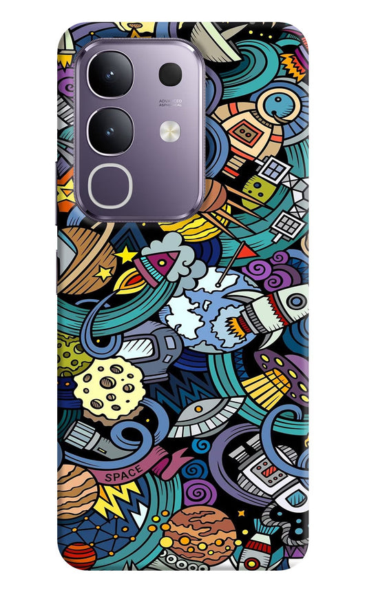 Space Abstract Vivo T4x 5G Back Cover