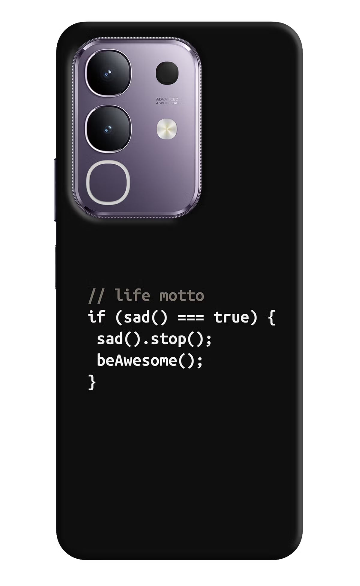 Life Motto Code Vivo T4x 5G Back Cover