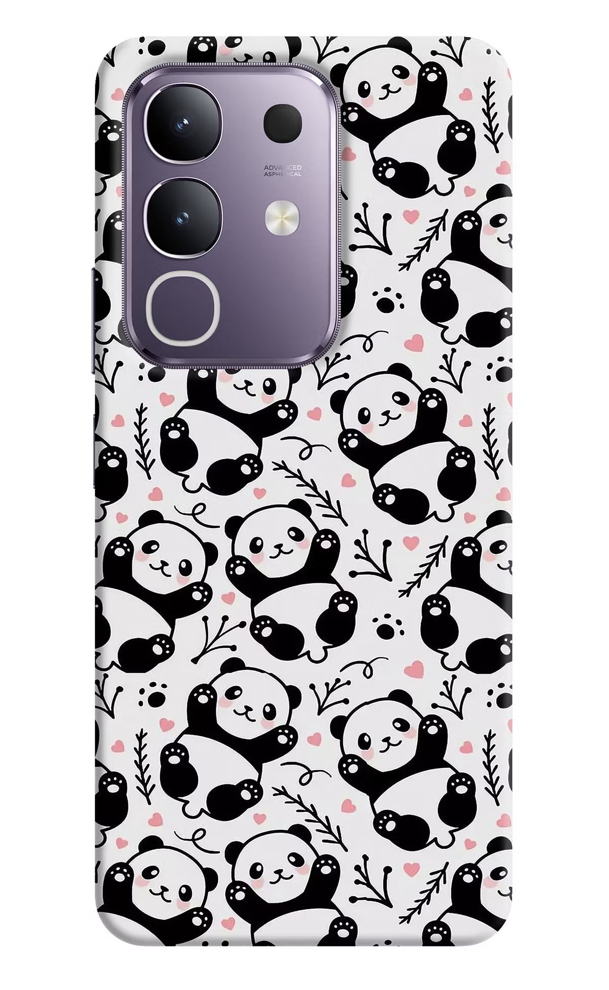 Cute Panda Vivo T4x 5G Back Cover