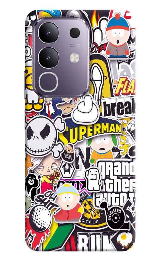 Sticker Bomb Vivo T4x 5G Back Cover