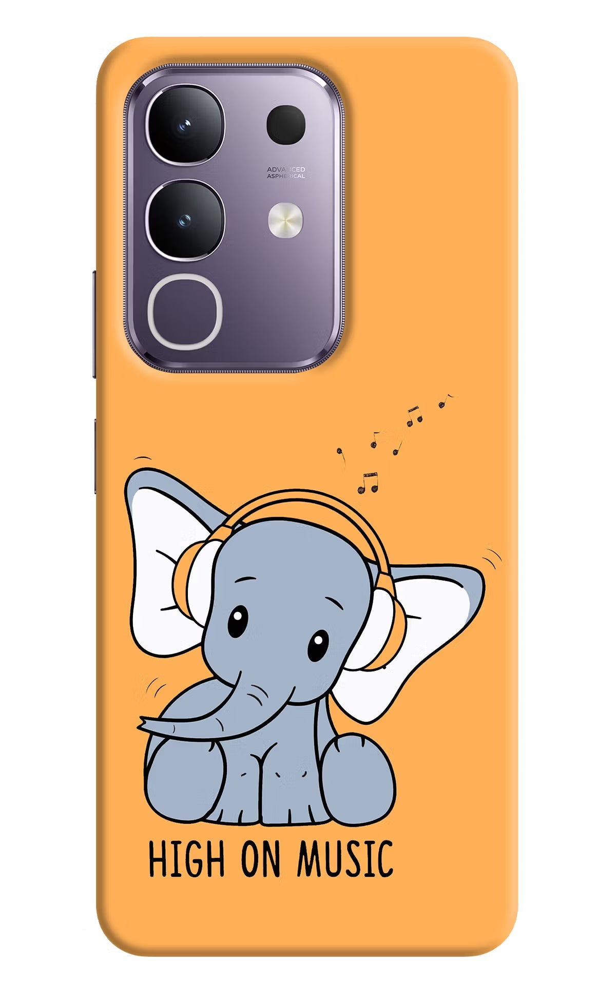 High On Music Vivo T4x 5G Back Cover