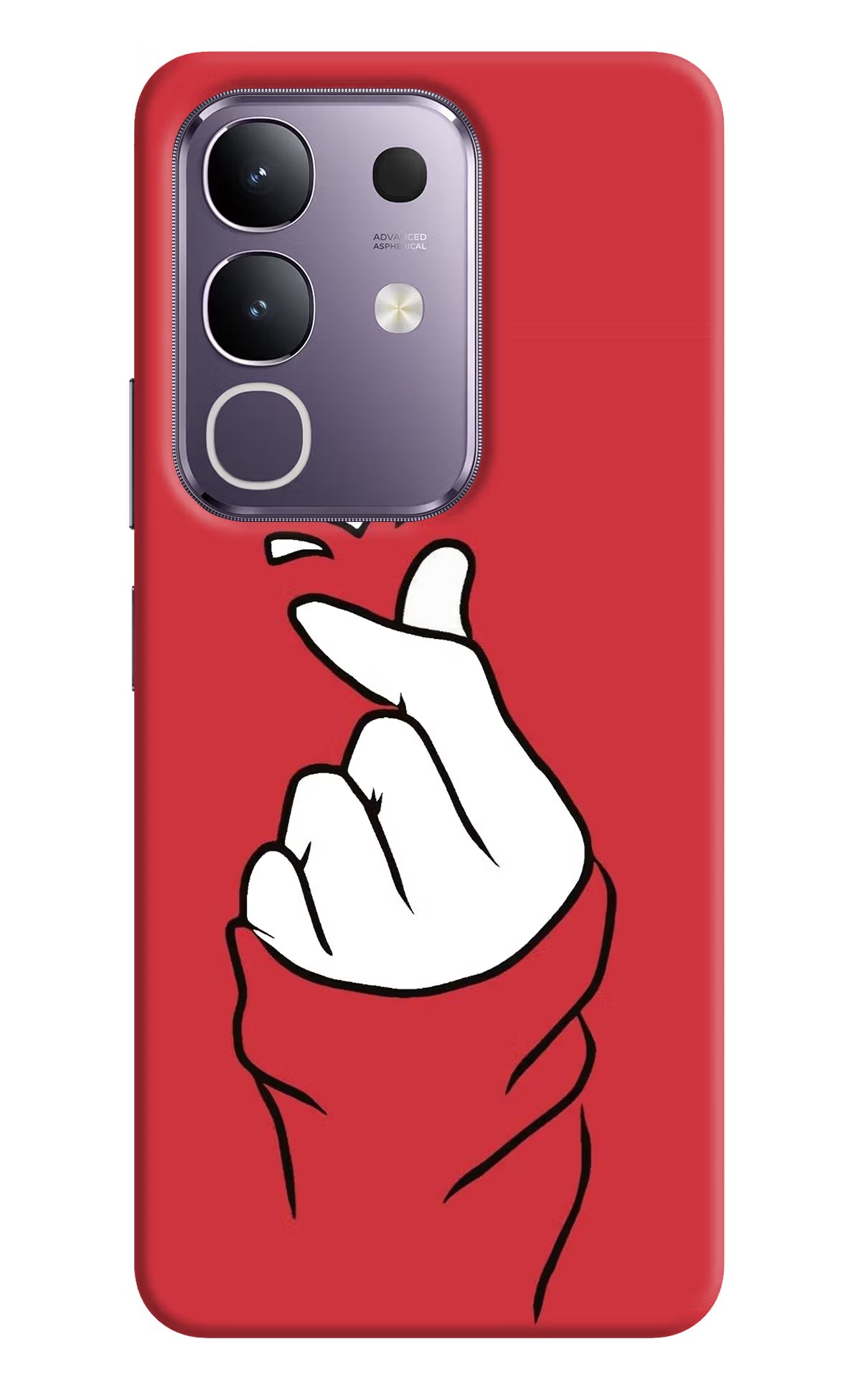 Korean Love Sign Vivo T4x 5G Back Cover