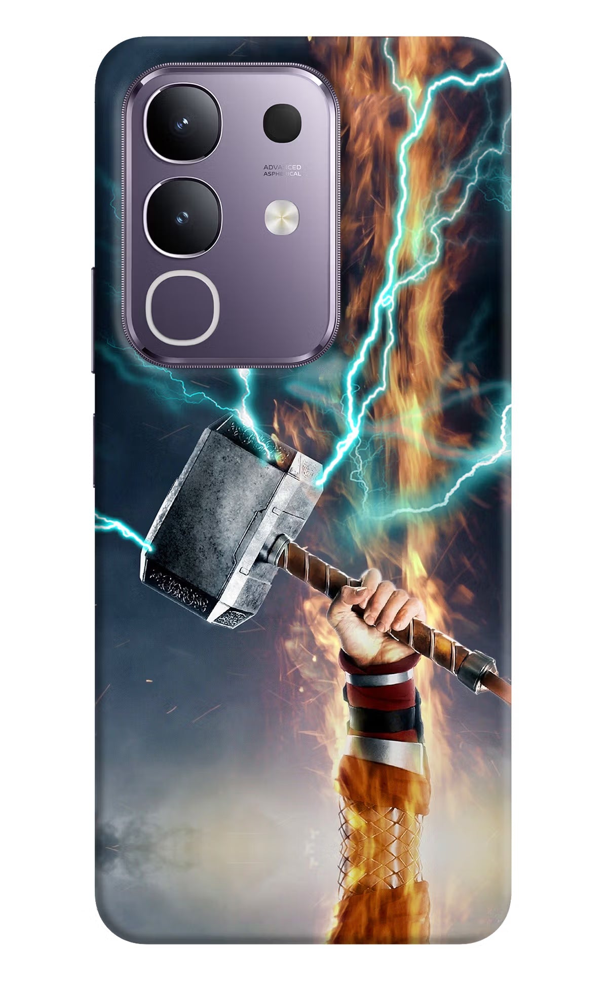 Thor Hammer Mjolnir Vivo T4x 5G Back Cover