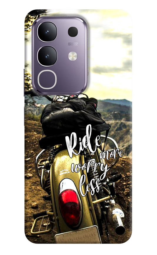 Ride More Worry Less Vivo T4x 5G Back Cover