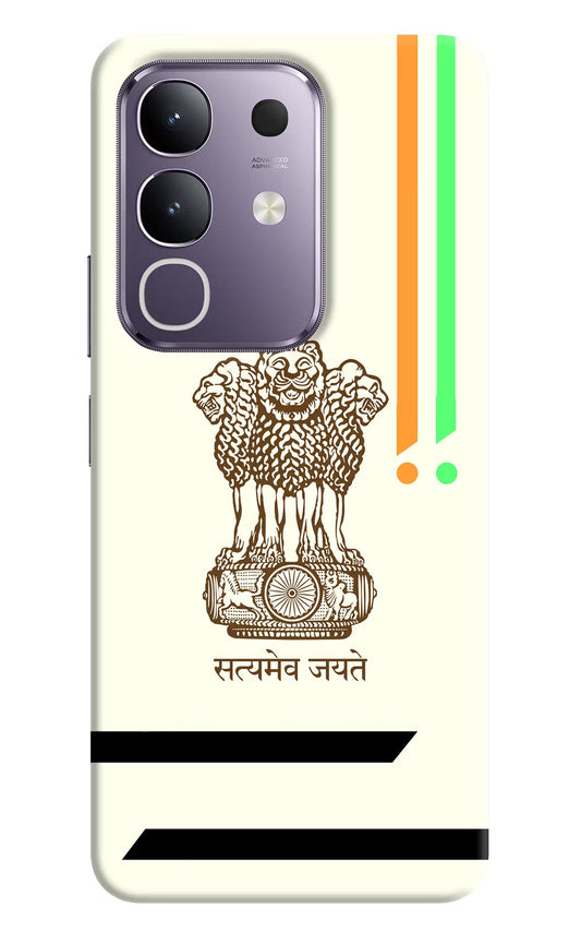 Satyamev Jayate Brown Logo Vivo T4x 5G Back Cover