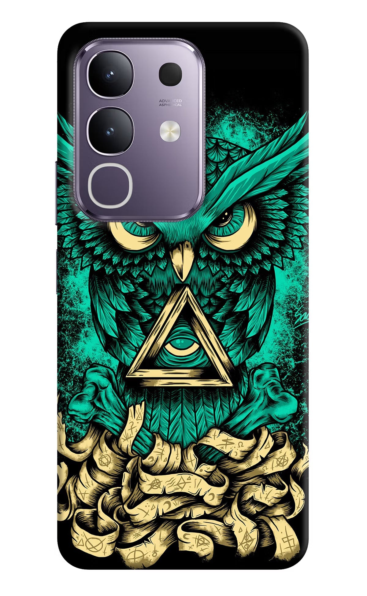 Green Owl Vivo T4x 5G Back Cover