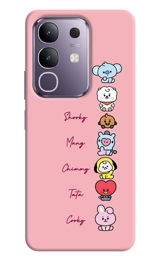 BTS names Vivo T4x 5G Back Cover
