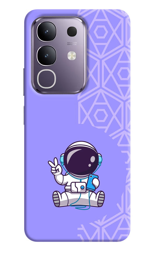 Cute Astronaut Chilling Vivo T4x 5G Back Cover