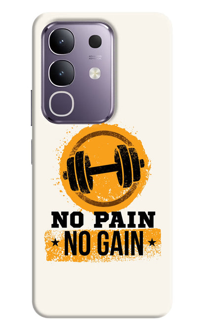 No Pain No Gain Vivo T4x 5G Back Cover