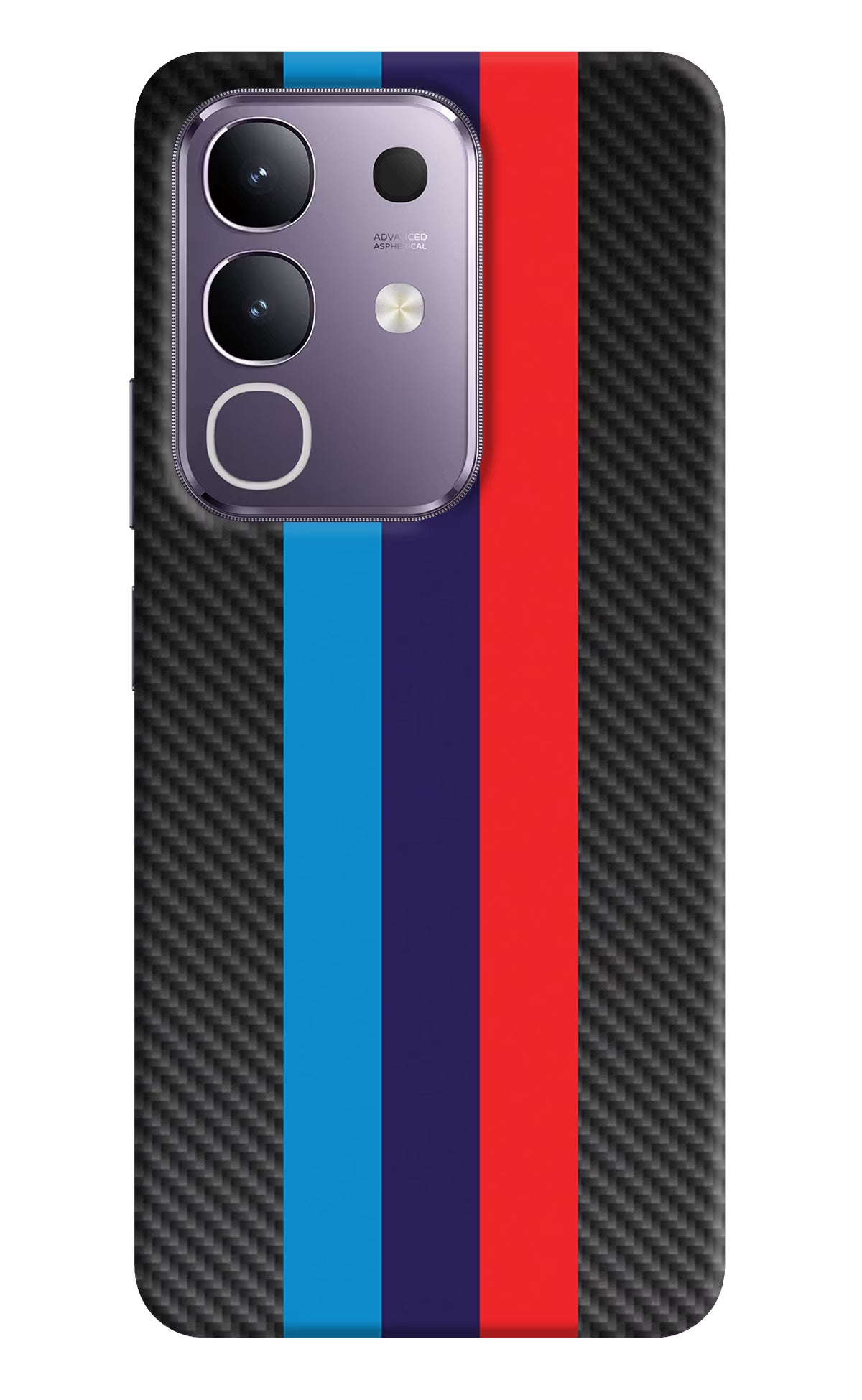 BMW Stripes Pattern Vivo T4x 5G Back Cover