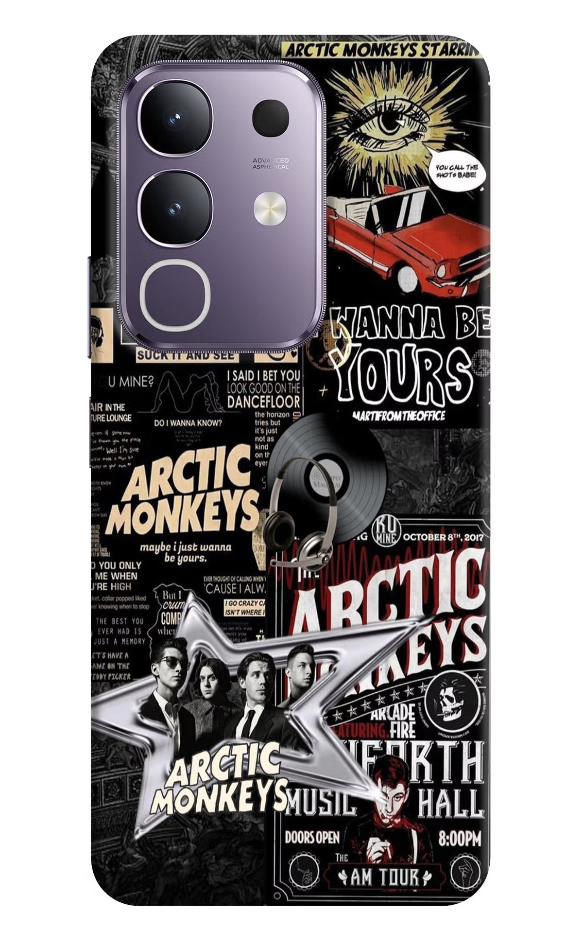 Arctic Monkeys Vivo T4x 5G Back Cover