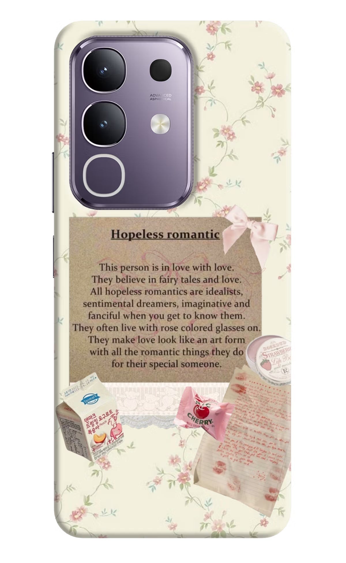 Hopeless Romantic Vivo T4x 5G Back Cover
