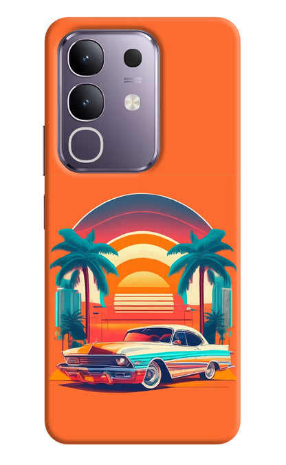 Palm Drive 80s Vivo T4x 5G Back Cover