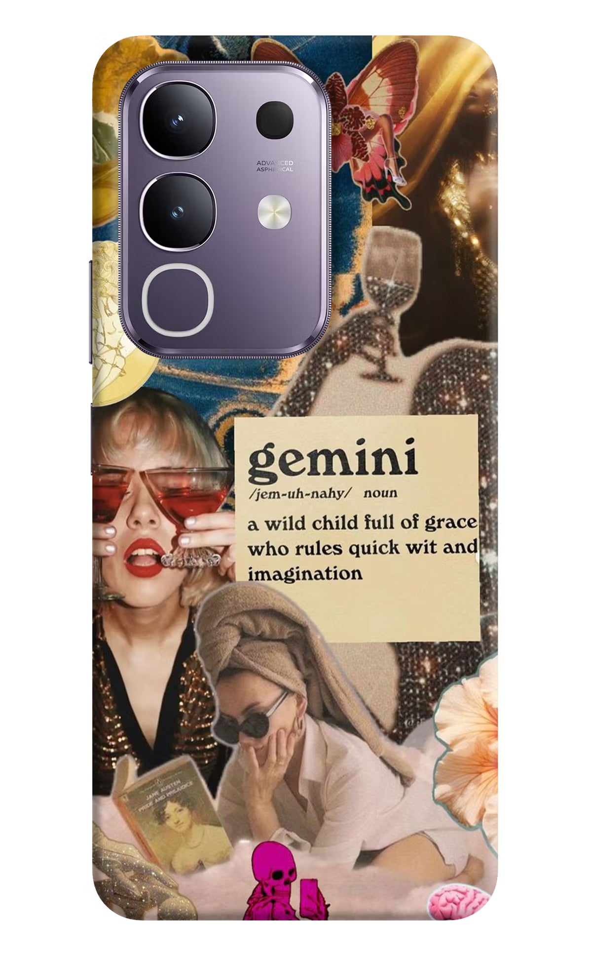 Gemini Zodiac Vivo T4x 5G Back Cover
